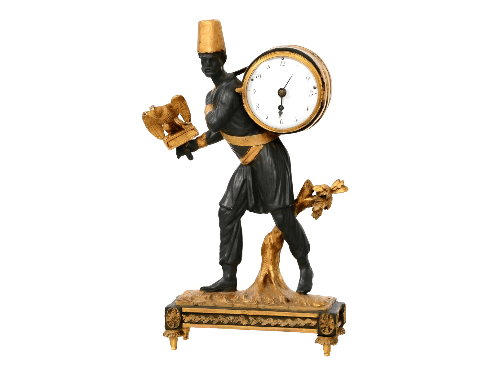 Biedermeier Uhr Wien um 1830 Holz